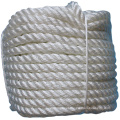 white 3 strands twisted nylon multifilament rope